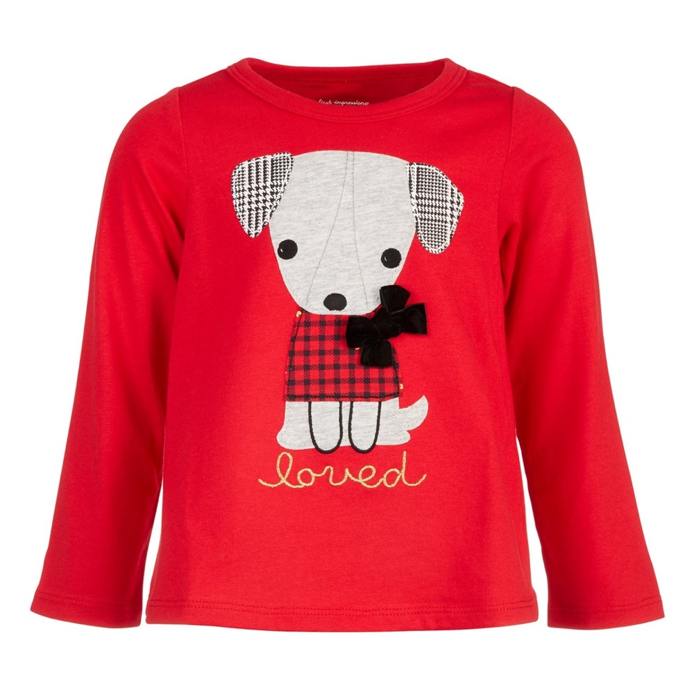 *Bundle* First Impressions Baby Girl’s Holiday Tee
